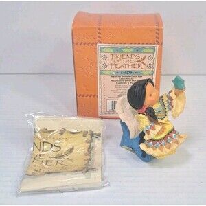 Enesco Friends of the Feather She Who Wishes on a Star 545279 Millennium 3"